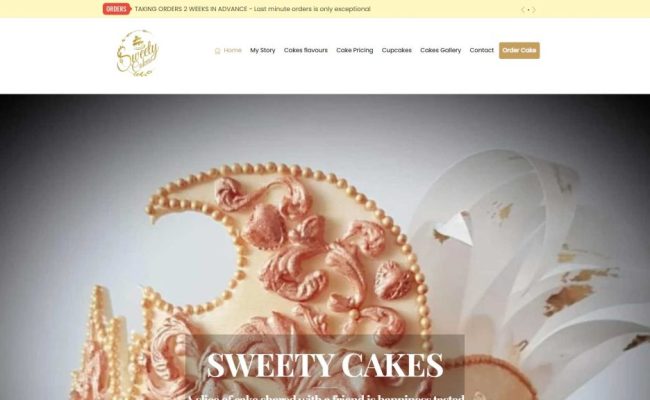 Sweety-Cakes-website